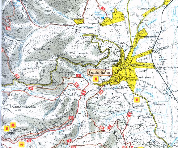 Cartografia Comune di Contigliano